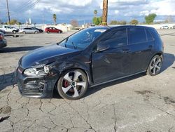 Volkswagen GTI salvage cars for sale: 2017 Volkswagen GTI S