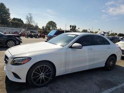 Salvage cars for sale at Van Nuys, CA auction: 2020 Mercedes-Benz C300