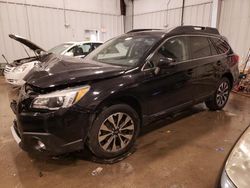 Salvage cars for sale at Franklin, WI auction: 2016 Subaru Outback 3.6R Limited