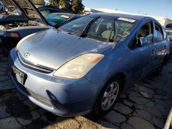Salvage cars for sale at Martinez, CA auction: 2004 Toyota Prius