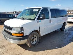 Salvage trucks for sale at Oklahoma City, OK auction: 2015 Chevrolet Express G3500 LT