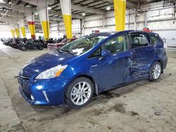 Salvage cars for sale from Copart Woodburn, OR: 2012 Toyota Prius V