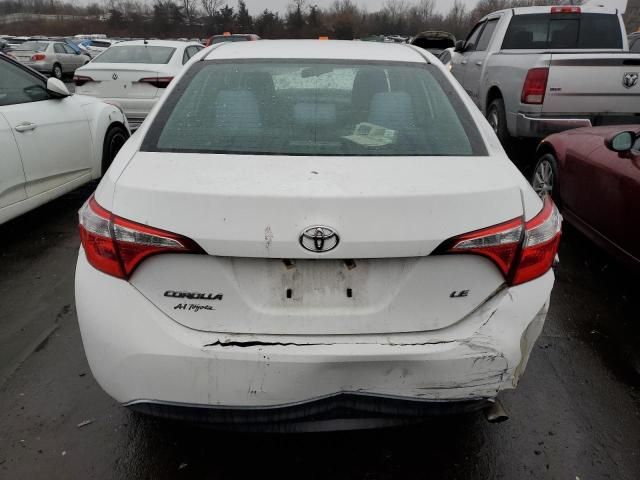 2016 Toyota Corolla L