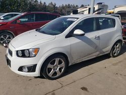 Chevrolet salvage cars for sale: 2015 Chevrolet Sonic LTZ