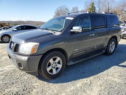 Salvage cars for sale from Copart Concord, NC: 2006 Nissan Armada SE