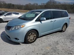 Salvage cars for sale from Copart Cartersville, GA: 2016 Toyota Sienna XLE