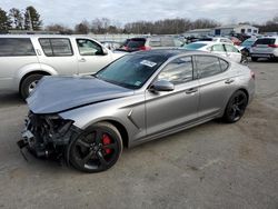 Salvage cars for sale at Glassboro, NJ auction: 2021 Genesis G70 Prestige