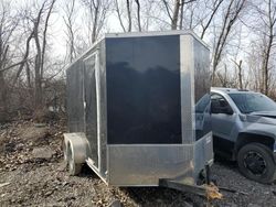 Buy Salvage Trucks For Sale now at auction: 2022 Other 2022 Diamond Cargo 12FT Enclosed Trailer