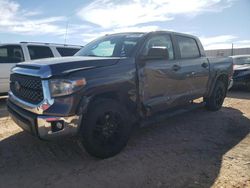 Salvage cars for sale at Andrews, TX auction: 2018 Toyota Tundra Crewmax SR5