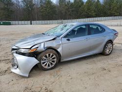 Salvage cars for sale at Gainesville, GA auction: 2020 Toyota Camry LE