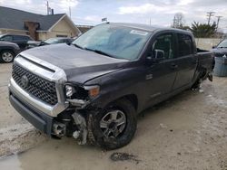 Salvage cars for sale from Copart Northfield, OH: 2018 Toyota Tundra Crewmax SR5