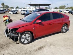 Salvage cars for sale at San Diego, CA auction: 2019 Hyundai Ioniq Blue