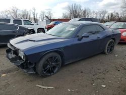 Salvage cars for sale from Copart Baltimore, MD: 2016 Dodge Challenger SXT
