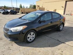 KIA salvage cars for sale: 2016 KIA Forte LX