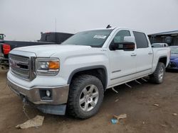 Salvage trucks for sale at Brighton, CO auction: 2015 GMC Sierra K1500 SLT