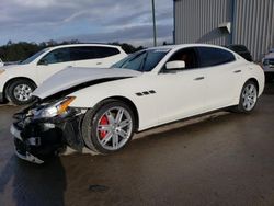 Salvage cars for sale from Copart Apopka, FL: 2016 Maserati Quattroporte S