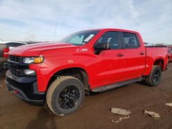 Salvage cars for sale at Elgin, IL auction: 2020 Chevrolet Silverado K1500 Trail Boss Custom