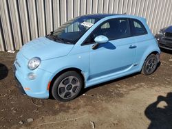 Salvage cars for sale from Copart San Martin, CA: 2016 Fiat 500 Electric