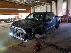 Salvage cars for sale at Marlboro, NY auction: 2023 Toyota Tundra Crewmax Platinum