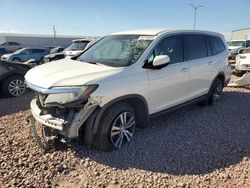 Honda Pilot EX salvage cars for sale: 2018 Honda Pilot EX