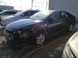 KIA Optima salvage cars for sale: 2016 KIA Optima LX