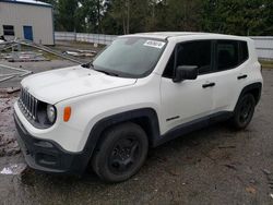 Salvage cars for sale from Copart Arlington, WA: 2017 Jeep Renegade Sport