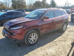 Salvage cars for sale from Copart Madisonville, TN: 2018 Jeep Cherokee Latitude Plus