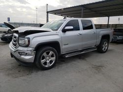 Salvage trucks for sale at Anthony, TX auction: 2017 GMC Sierra K1500 SLT