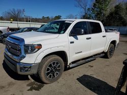 Salvage cars for sale at Shreveport, LA auction: 2018 Toyota Tundra Crewmax SR5