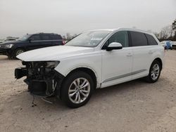 Salvage cars for sale from Copart Houston, TX: 2019 Audi Q7 Premium Plus