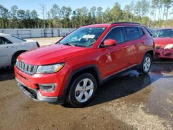 Salvage cars for sale from Copart Harleyville, SC: 2018 Jeep Compass Latitude