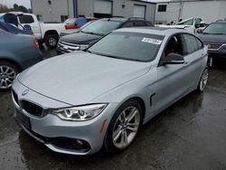 Salvage cars for sale at Vallejo, CA auction: 2015 BMW 428 I Gran Coupe