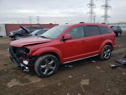 Dodge Journey Crossroad Vehiculos salvage en venta: 2017 Dodge Journey Crossroad