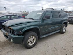 Salvage cars for sale from Copart Indianapolis, IN: 2000 Dodge Durango