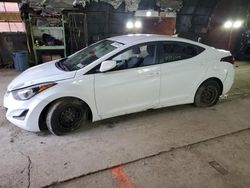 Salvage cars for sale at Albany, NY auction: 2016 Hyundai Elantra SE