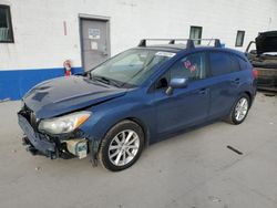 Subaru Impreza salvage cars for sale: 2012 Subaru Impreza Premium