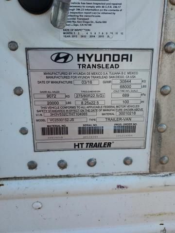 2017 Hyundai Trailer