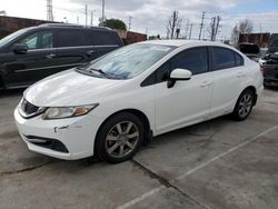Salvage cars for sale at Wilmington, CA auction: 2015 Honda Civic LX