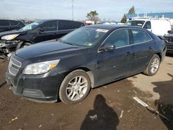 Salvage cars for sale from Copart Woodhaven, MI: 2013 Chevrolet Malibu 1LT