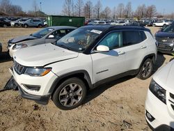 Jeep salvage cars for sale: 2018 Jeep Compass Limited