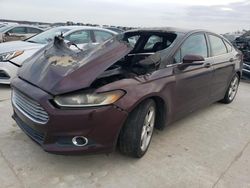 Salvage cars for sale at Grand Prairie, TX auction: 2013 Ford Fusion SE