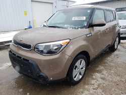 Salvage cars for sale at Pekin, IL auction: 2015 KIA Soul