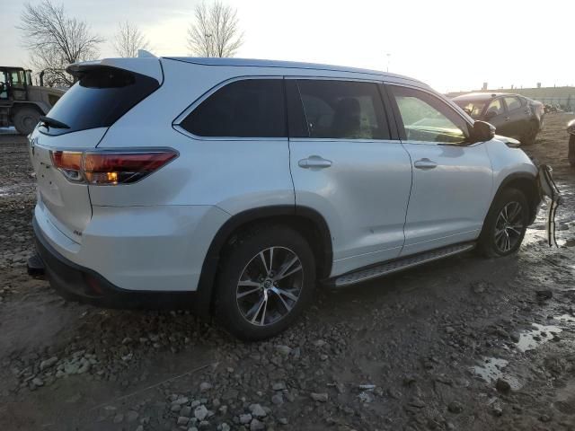 2016 Toyota Highlander XLE