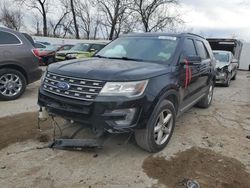 Ford Explorer salvage cars for sale: 2016 Ford Explorer XLT