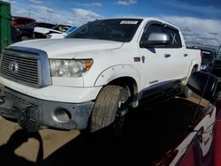 Salvage cars for sale at Brighton, CO auction: 2012 Toyota Tundra Crewmax Limited