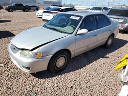 Salvage cars for sale at Phoenix, AZ auction: 2002 Toyota Corolla CE