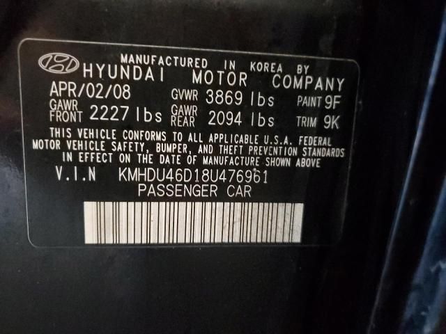 2008 Hyundai Elantra GLS