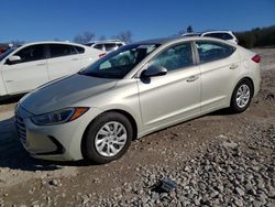 Salvage cars for sale at West Warren, MA auction: 2017 Hyundai Elantra SE