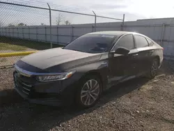 Vehiculos salvage en venta de Copart Houston, TX: 2021 Honda Accord Hybrid