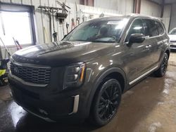 Salvage cars for sale from Copart Elgin, IL: 2021 KIA Telluride SX